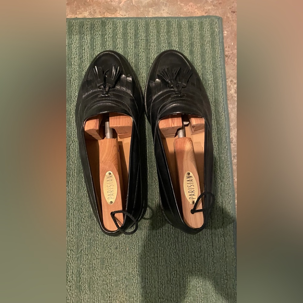 2 Pairs Johnston & Murphy Men's high-end dress shoes tassel style